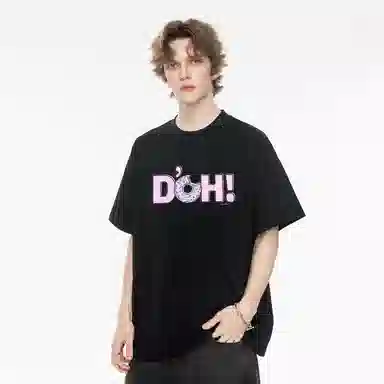 The Simpsons Donut Stripe Tee