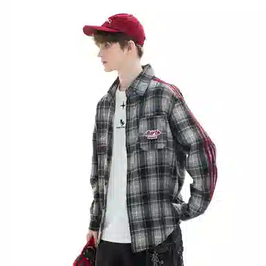 The Simpsons Retro Stripe Embroidered Shirt