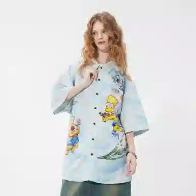 The Simpsons F11U Blue White