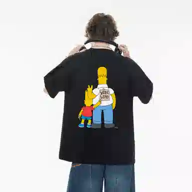 The Simpsons Bart & Homer Tee