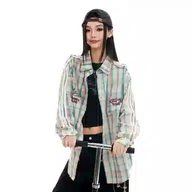 The Simpsons Retro Stripe Embroidered Shirt