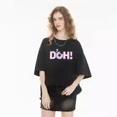 The Simpsons Donut Stripe Tee