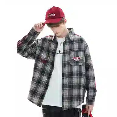 The Simpsons Retro Stripe Embroidered Shirt