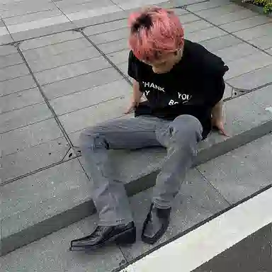 Terra Incognita Square Toe Boots Black