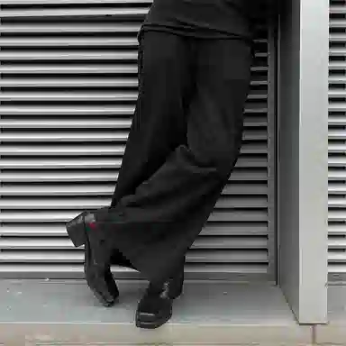 Terra Incognita Square Toe Boots Black