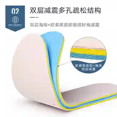 迈高乐 板鞋吸汗防臭透气减震帆布鞋小白鞋加厚减震软底舒适 表层猪皮 欧索莱底部 鞋垫 男女同款情侣款