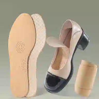 迈高乐 单鞋专用 羊皮吸汗防滑单鞋防痛久站前掌不痛 鞋垫 女款