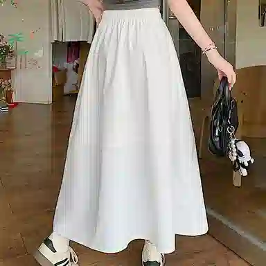 思蓓儿 温柔时尚舒适百搭纯色休闲长裙 女款