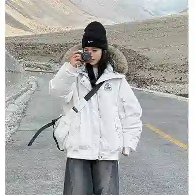 思蓓儿 时尚简约通勤棉服 女款