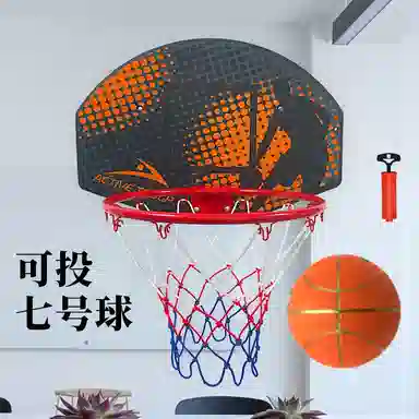 乐智由我 挂式篮板投篮框标准篮球室内 玩具