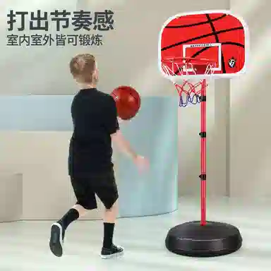 乐智由我 篮球架 篮筐 可升降室内家用 玩具