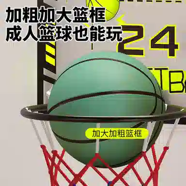乐智由我 室内篮球架壁挂式篮筐成人标准球框 玩具