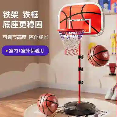 乐智由我 篮球架 篮筐 可升降室内家用 玩具