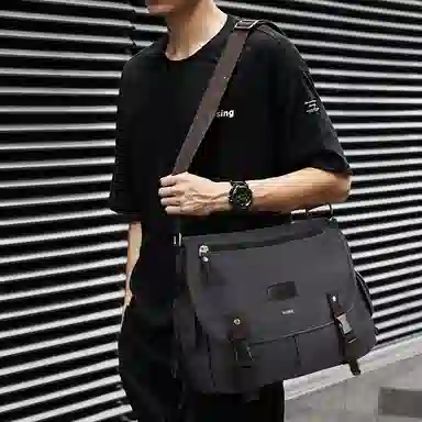 RIOREX Canvas Messenger Bag