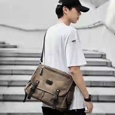 RIOREX Canvas Messenger Bag