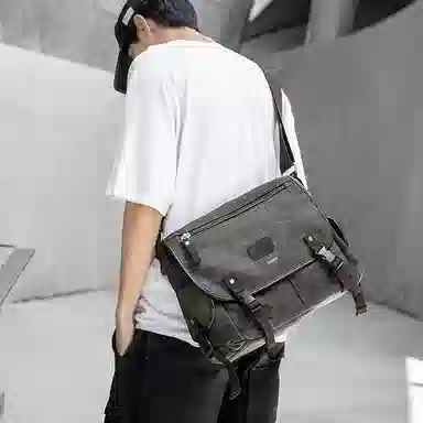 RIOREX Canvas Messenger Bag
