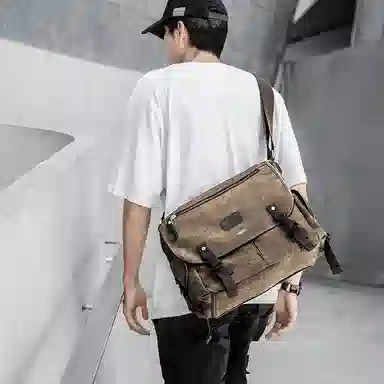 RIOREX Canvas Messenger Bag