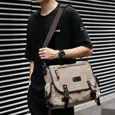RIOREX Canvas Messenger Bag