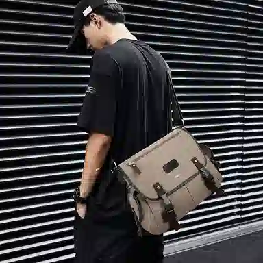 RIOREX Canvas Messenger Bag