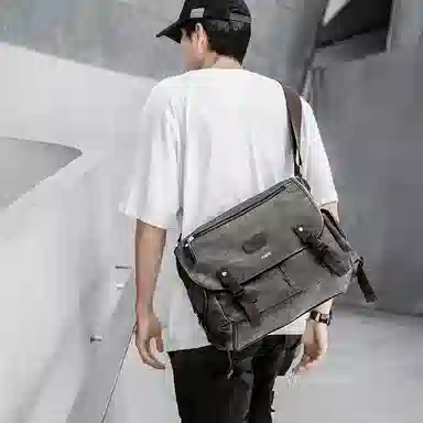 RIOREX Canvas Messenger Bag