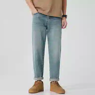 American Vintage Straight Wash Jeans