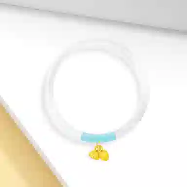 【999足金 福运莲莲】 福韵金 两世欢莲蓬荷花转运新中式国风国潮轻奢优雅经典传承元素小众设计贵气时尚百搭#好运 玉髓 手镯 女款