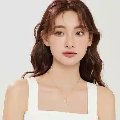 【高品质 S925银】六桂福 福气平安扣新中式福牌如意吊坠银镶玉时尚锁骨链显白清冷如意转运平安聚财纳福 福韵金 好运 玉髓 玉石项链 女款