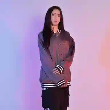 FireMonkey Baseball Jacket Grey