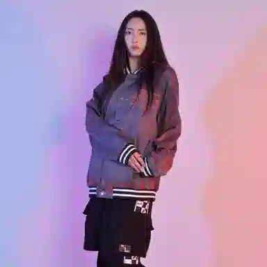 FireMonkey Baseball Jacket Grey