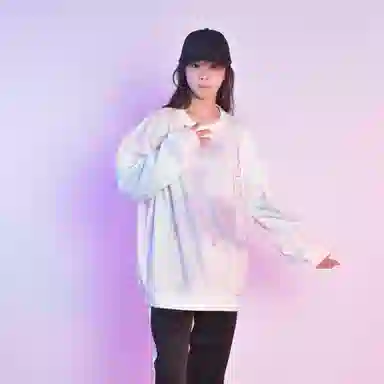 FireMonkey Gradient Letter Print Sweatshirt