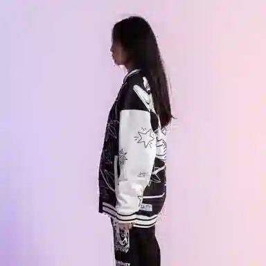 FireMonkey Astronaut Print Jacket