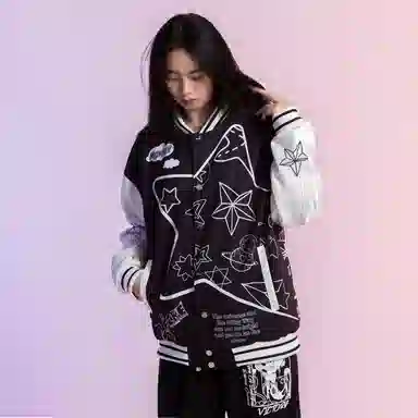 FireMonkey Astronaut Print Jacket