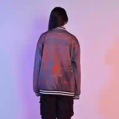 FireMonkey Baseball Jacket Grey