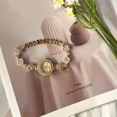 BCBGMAXAZRIA Lucky Cat Paw Watch