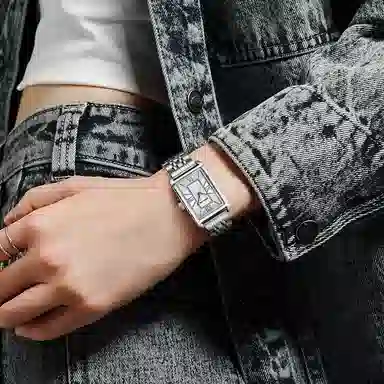 Dickies Quartz Watch Silver Dial