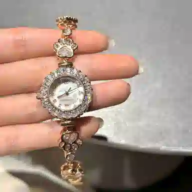 BCBGMAXAZRIA Lucky Cat Paw Watch