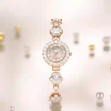 BCBGMAXAZRIA Lucky Cat Paw Watch