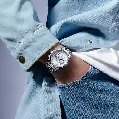 Dickies Urban Outdoor Watch Quartz Steel Strap White Dial Multifunction