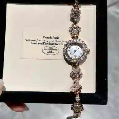 BCBGMAXAZRIA Lucky Cat Paw Watch