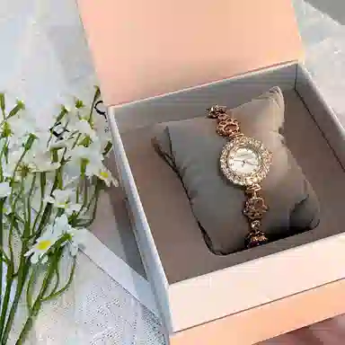 BCBGMAXAZRIA Lucky Cat Paw Watch