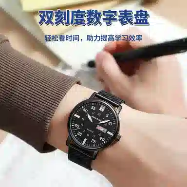 Dickies Quartz Watch Silver Dial