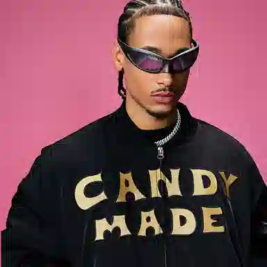 Candymade haus x CoupleHunnid Embroidered Flight Jacket