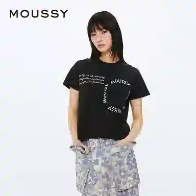 MOUSSY LOGO T