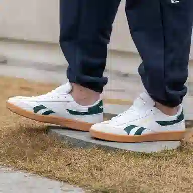 Reebok Smash Edge S White Green