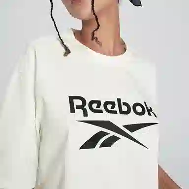 Reebok Logo Print T-Shirt White