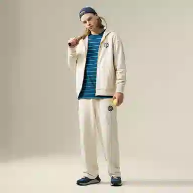 Reebok Hooded Zip Jacket Beige