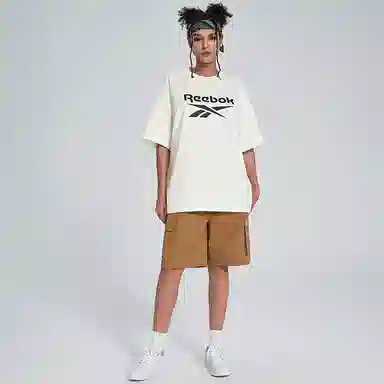 Reebok Logo Print T-Shirt White