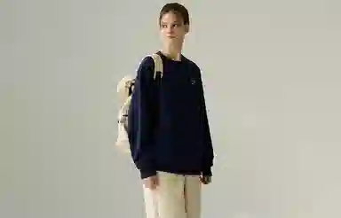 Reebok Pullover Sweatshirt Navy