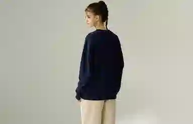 Reebok Pullover Sweatshirt Navy