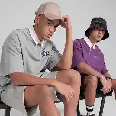 Reebok Polo Shirt Grey